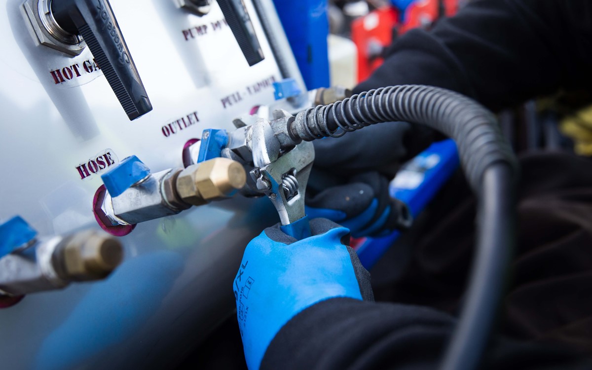 Calibrating the recovery equipment