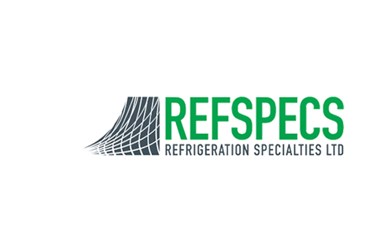 The green Refspecs Refrigeration Specialities Ltd logo on a white background 