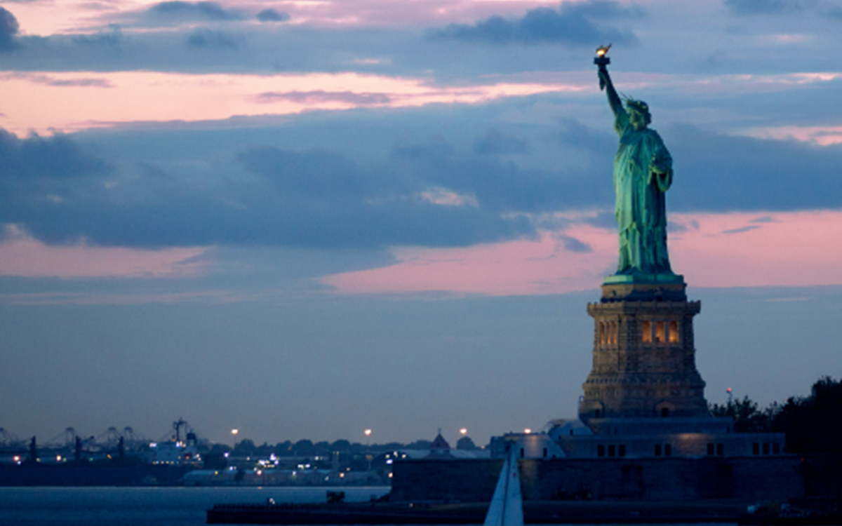 An image of the Statue of Liberty